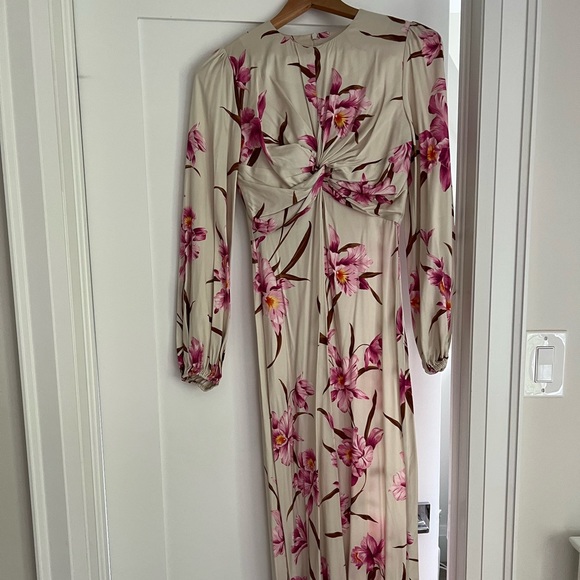 Zimmermann pink floral knot dress - Picture 3 of 7